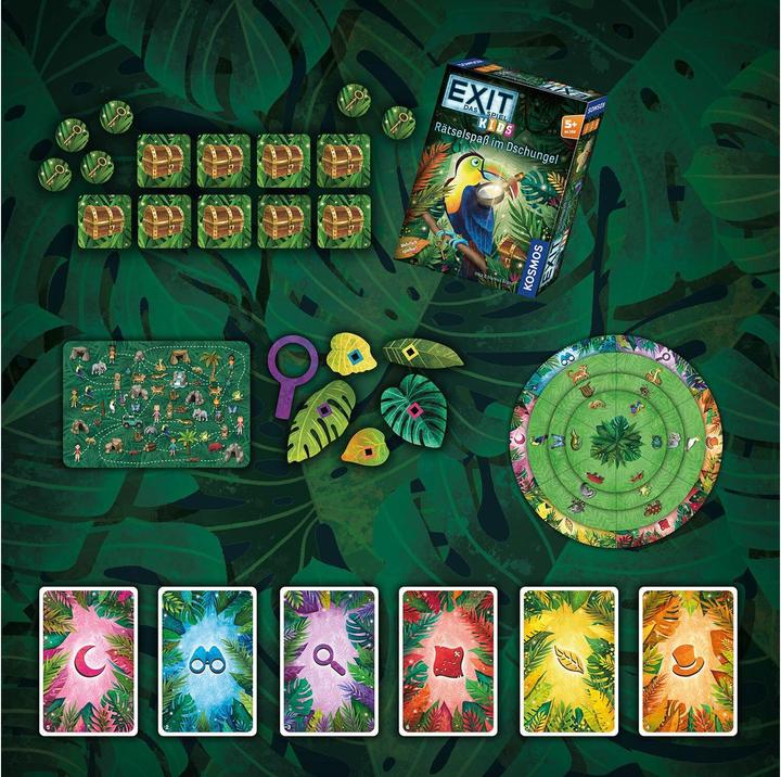 Actual product image Kosmos Puzzle fun in the jungle (German)