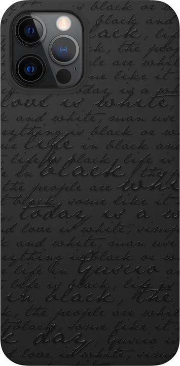 Actual product image Guscio iPhone 12 / 12 Pro - Skin Feeling Cover Fonts (Apple iPhone 12, Apple iPhone 12 Pro)