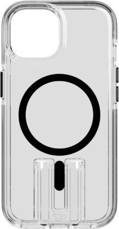 Produktbild tech21 EvoCrystal Kick Case MagSafe for iP 15 Clear/Black (Apple iPhone 15)