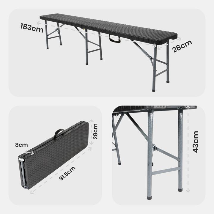 Actual product image Arebos Bierzeltgarnitur Set (74 cm)