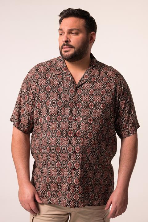 Immagine prodotto Men+ Viskose-Hemd, Halbarm, Cubakragen, Cuba Fit (7XL)