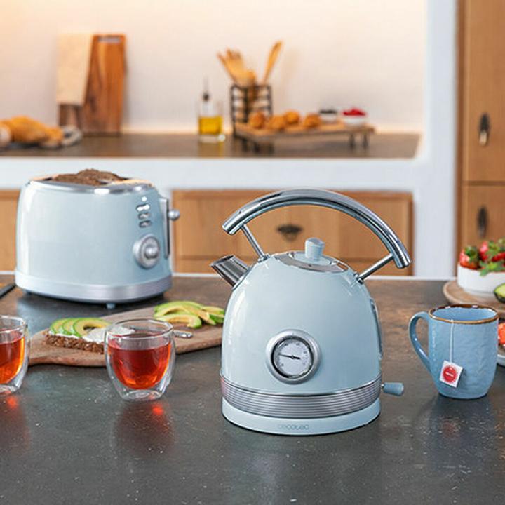 Produktbild Cecotec Elektrischer Wasserkocher ThermoSense 420 Light Blue (1.80 l)