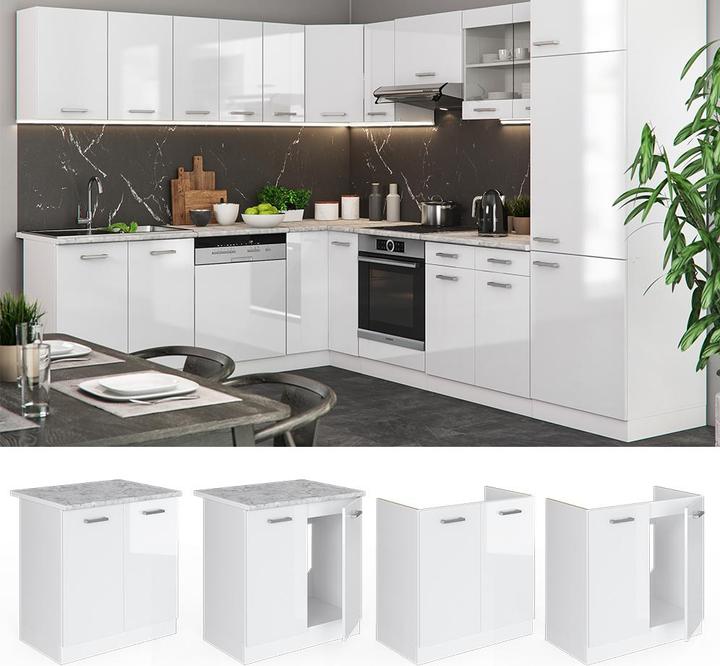 Produktbild Vicco Spülenunterschrank R-Line (80 x 60 x 81.5 cm)