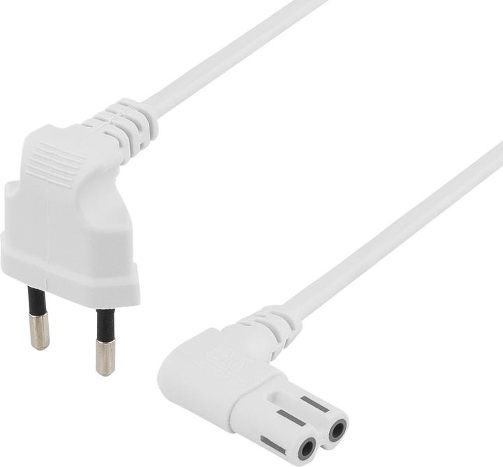 Produktbild Deltaco stromkabel - Europlug til (0.50 m)