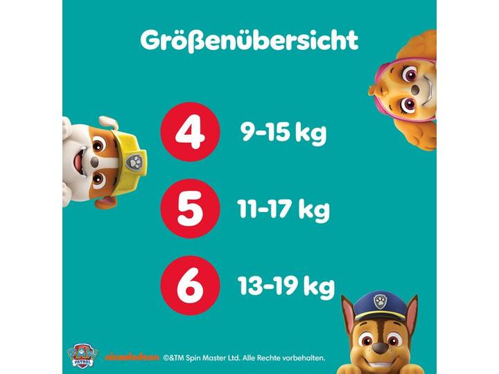 Actual product image Pampers Baby-Dry Pants Paw Patrol (Size 4, Monthly box, 180 pcs.)