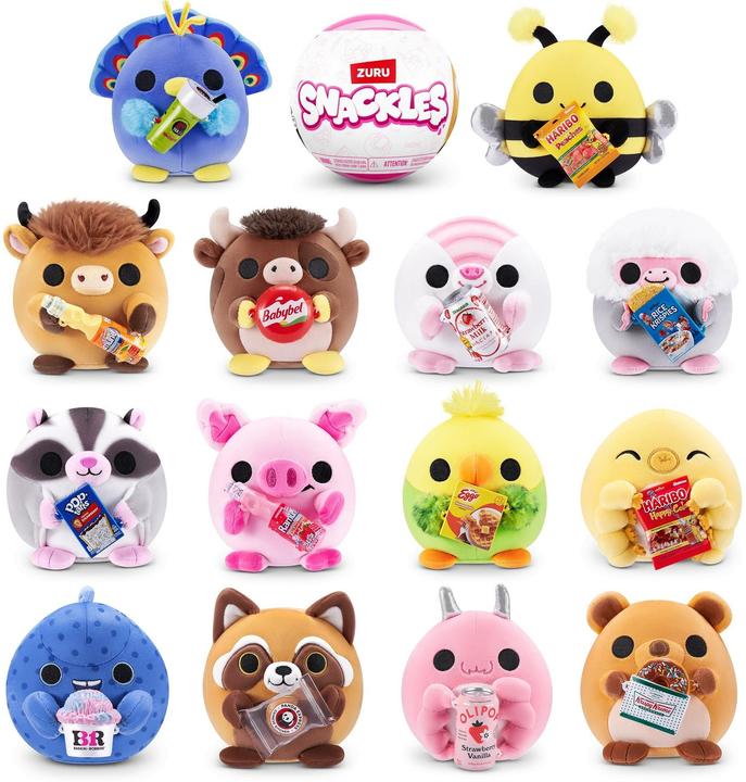 Zuru Snackles - Serie 2 (20 cm, sortierter Artikel, eine Figur) (11.50 cm)