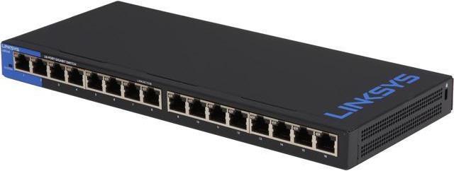 Productafbeelding Linksys Lgs116 (16 ports)