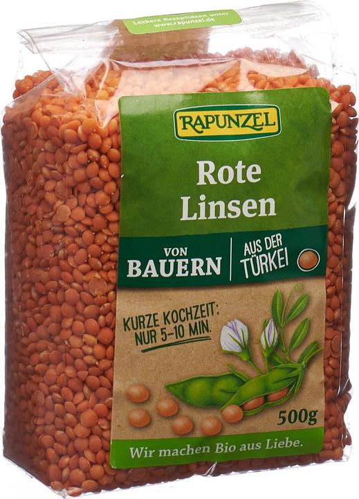 Rapunzel Lentilles rouges bio (500 g)