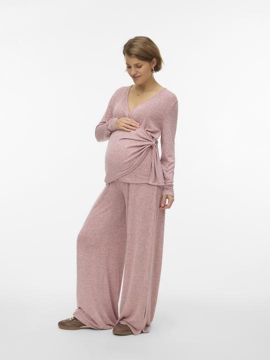 Actual product image Mamalicious Normal geschnitten V-Ausschnitt Top Bluse (M)