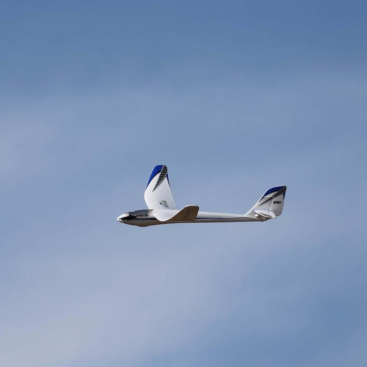 Actual product image E-Flite Night Radian 2000mm electric motor glider model PNP (Glider)