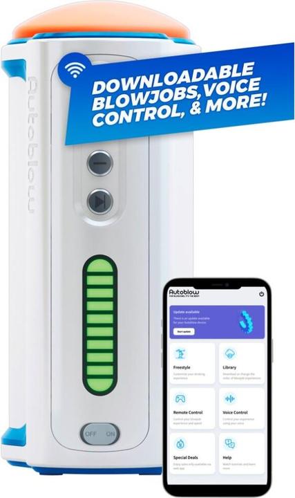 Actual product image Autoblow AI+ UK Plug Version