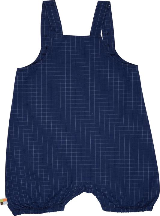 Actual product image loud + proud Short Dungarees in Fine Check Ultra (68)