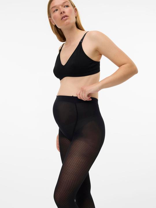 Produktbild Mamalicious Hohe Taille Strumpfhose Leggings (50 DEN, M/L)