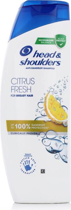 Produktbild Head & Shoulders Citrus Fresh Anti-Dandruff Shampoo 400ml (400 ml, Flüssiges Shampoo)