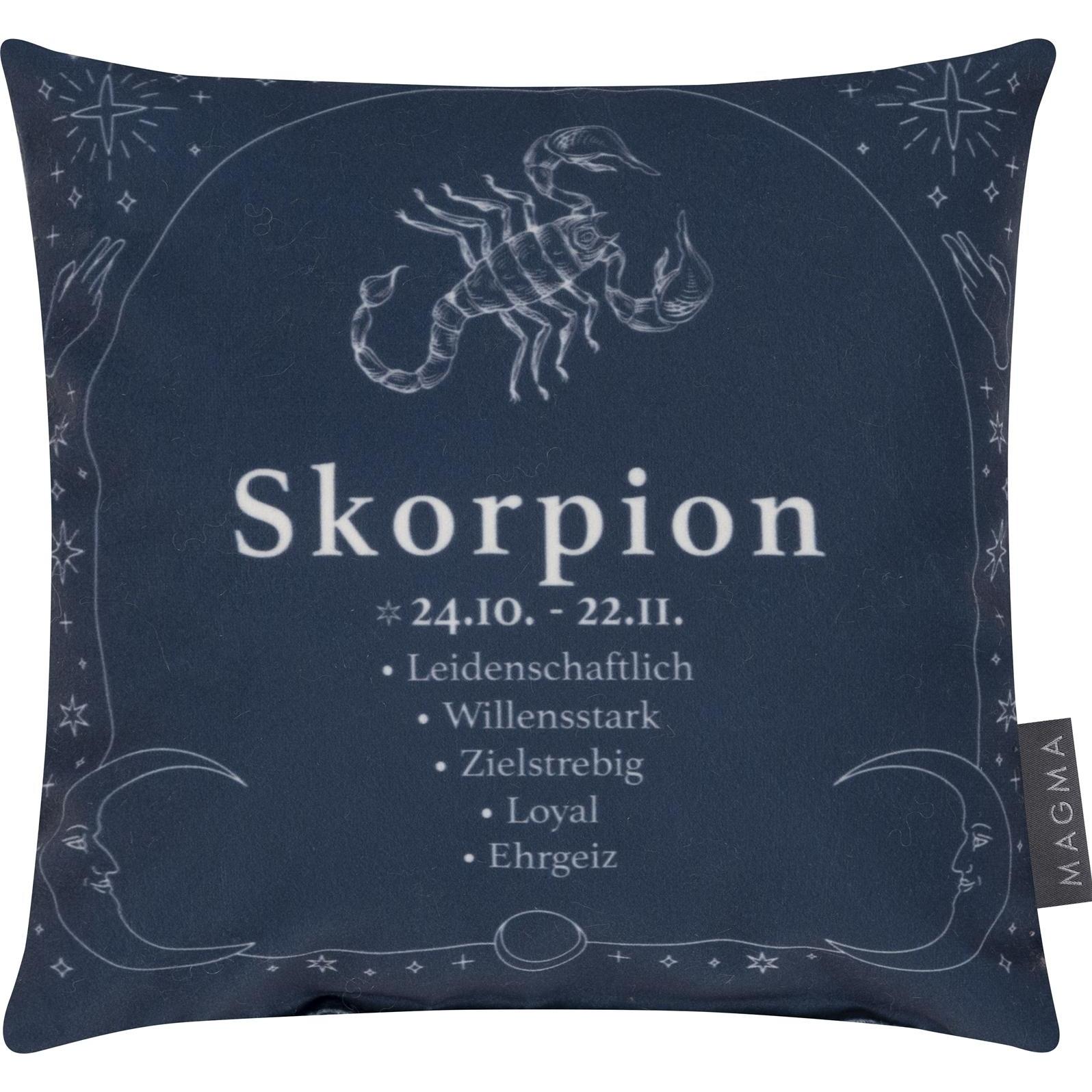 HTI-Living, Dekokissen, Dekokissen Sternzeichen Skorpion (20 x 20 cm)