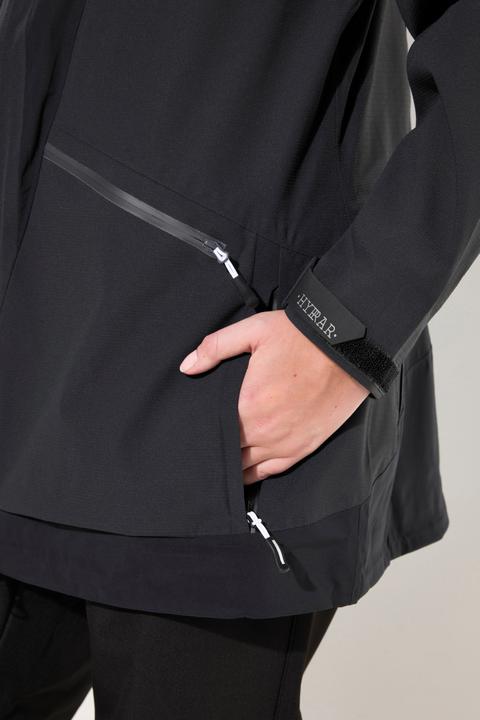 Produktbild Ulla Popken Funktionsjacke, wasserdicht, 2-Wege-Zipper, Reflektor (46, 48)