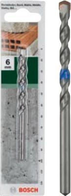 Produktbild Bosch Professional Zubehör Betonbohrer nach ISO 5468 D= 6,5 mm L= 100 mm (5.5 mm)