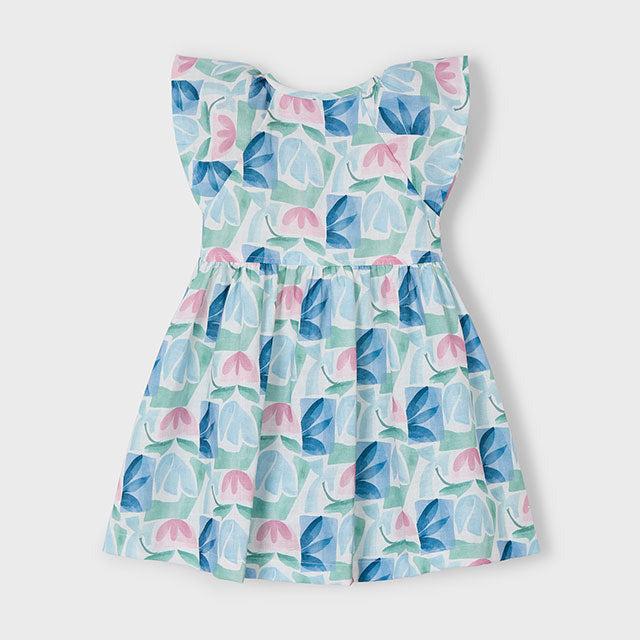 Produktbild MAYORAL Kleid mit Blumendruck (128)