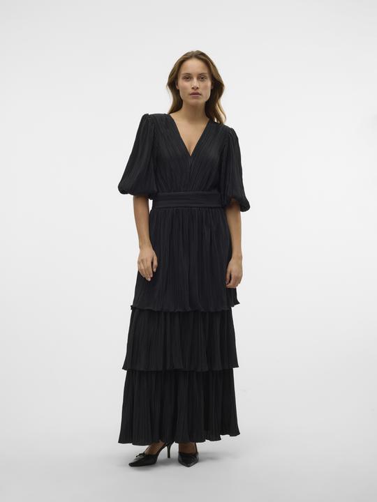 Actual product image Vero Moda Vmkaja 2/4 Maxi Plisse Dress Exp (M)