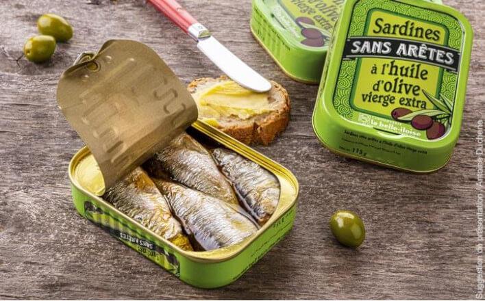 Image du produit la belle-iloise Sardines sans arêtes à l'huile d'olive (115 g)