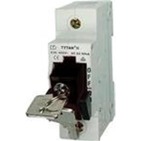 Servodan Blokeringsskuffe 61-901 med nøgle sort