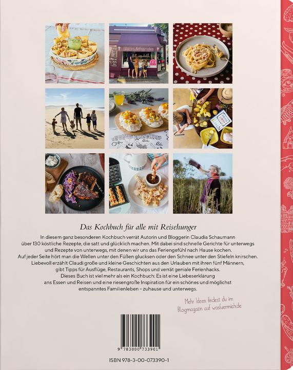 Actual product image Hungrig am Strand - Rezepte und Geschichten von unseren Familienreisen (German, Claudia Schaumann, Greta Brumme, 2022)