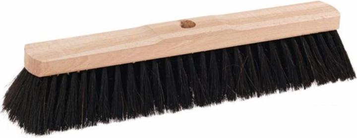 Produktbild Sorex Saalbesen Rosshaar Länge 400 mm mit Stielloch Sattelholz (1 Stk.)