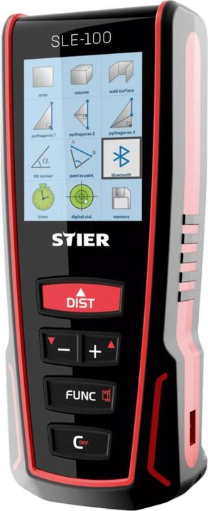 Actual product image Stier Laser rangefinder SLE-100 100m (100 m, 635 nm, Laser range finder)