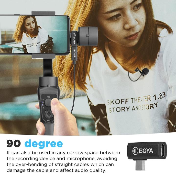 Actual product image Boya Large-Diaphragm Condenser Microphone