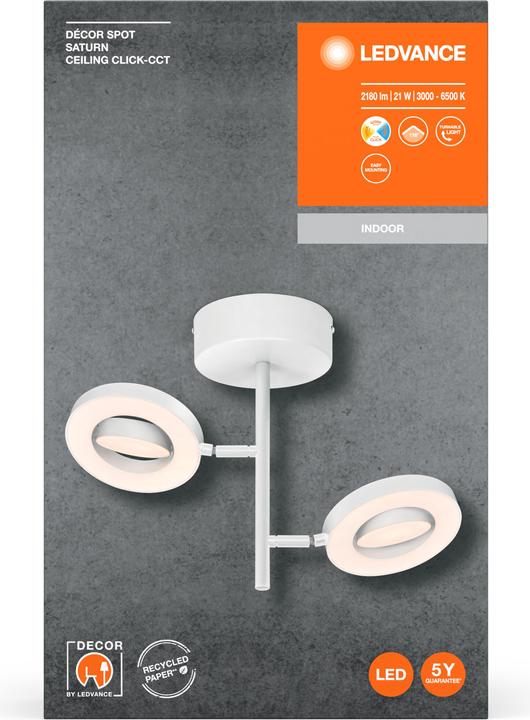 Produktbild Ledvance LEDV LED-Deckenleuchte (635 lm)