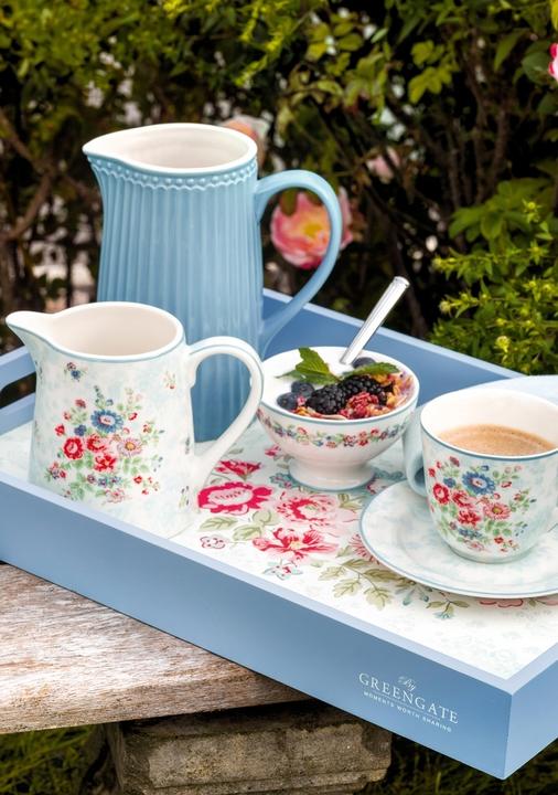 Actual product image Greengate Elwin sugar bowl white 10 cm