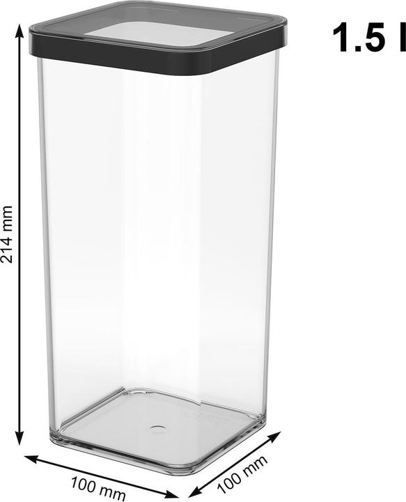 Immagine prodotto Rotho Loft 1,5 L czarny (1.50 l)