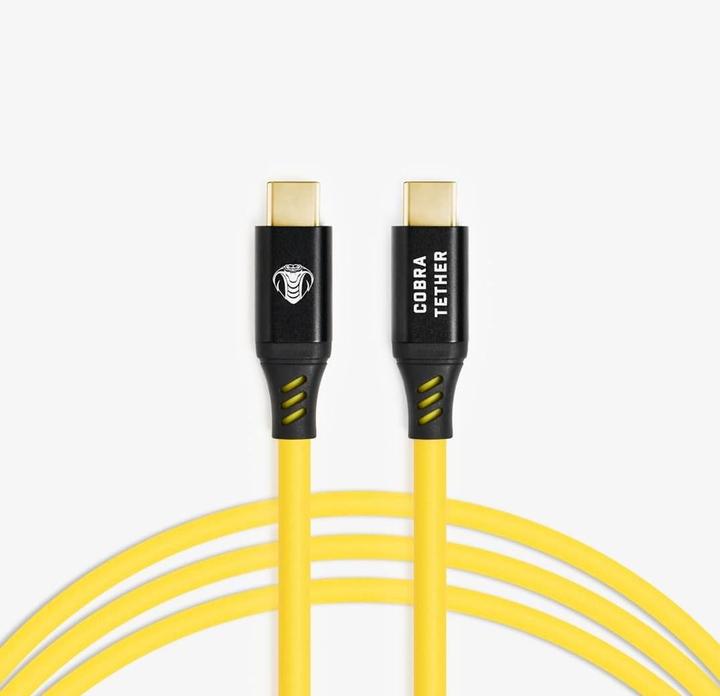 Produktbild Cobra CobraTether USB-C Cable 10m Straight to Straight Ÿellow (10 m, USB 3.2 Gen 1)