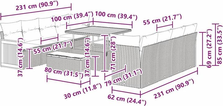 Produktbild vidaXL Robin