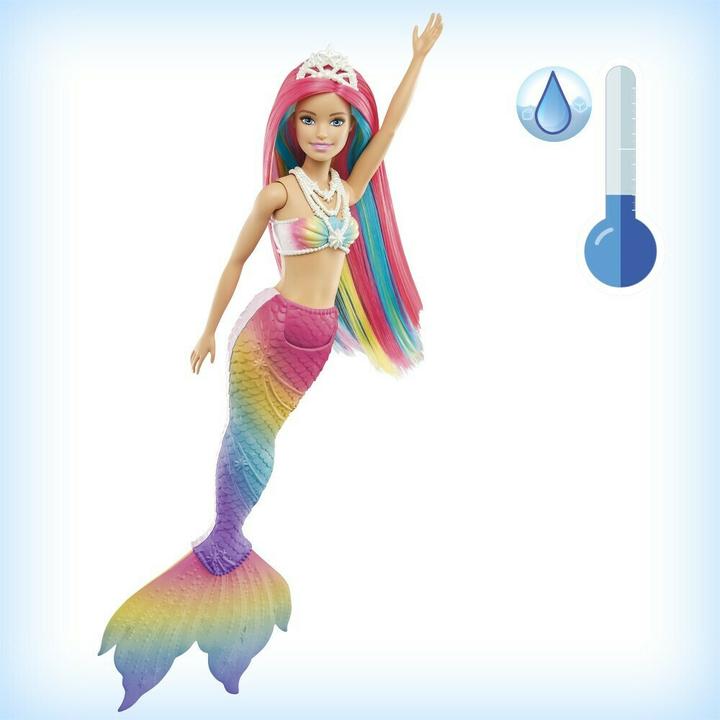 Produktbild Barbie Dreamtopia Regenbogen Magie - Meerjungfrau Puppe 1
