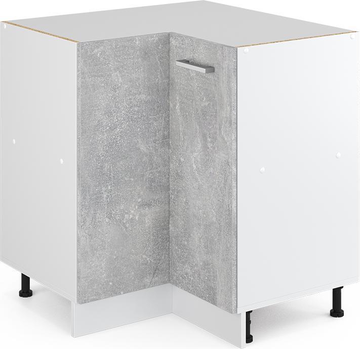 Actual product image Vicco Eckschrank für Haushaltsgegenstände R-Line (75.5 x 46 x 81.5 cm)
