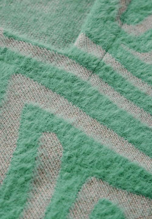 Actual product image Street One Sunlit Green V-Neck Shirt with Graphic Pattern (34)