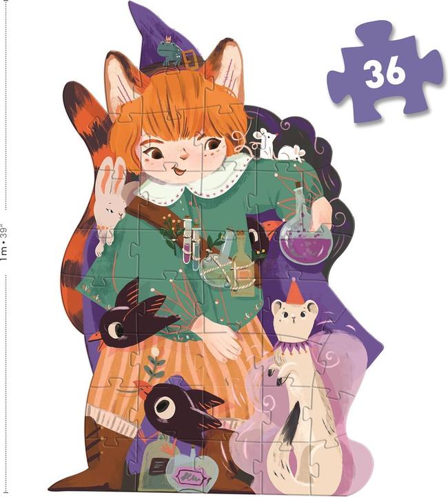 Image du produit Djeco Riesenpuzzle Pio der Zauberer 36 Teile (36 pièces)