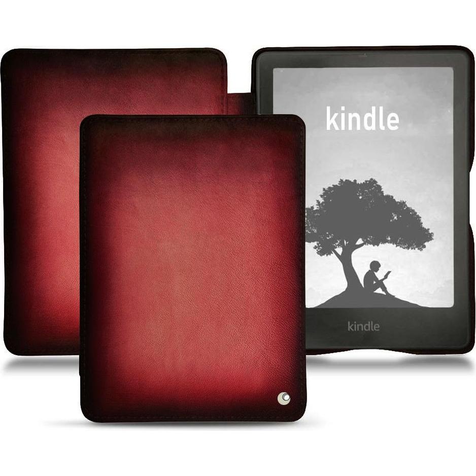 Thumbnail - Noreve Lederschutzhülle horizontal (Kindle Signature Edition), Tablet Hülle, Rosa