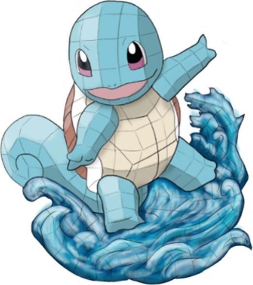 Produktbild 4D Puzzle 4D Build - Pokémon Schiggy - detailreicher 3D-Modellbausatz (180 Teile)