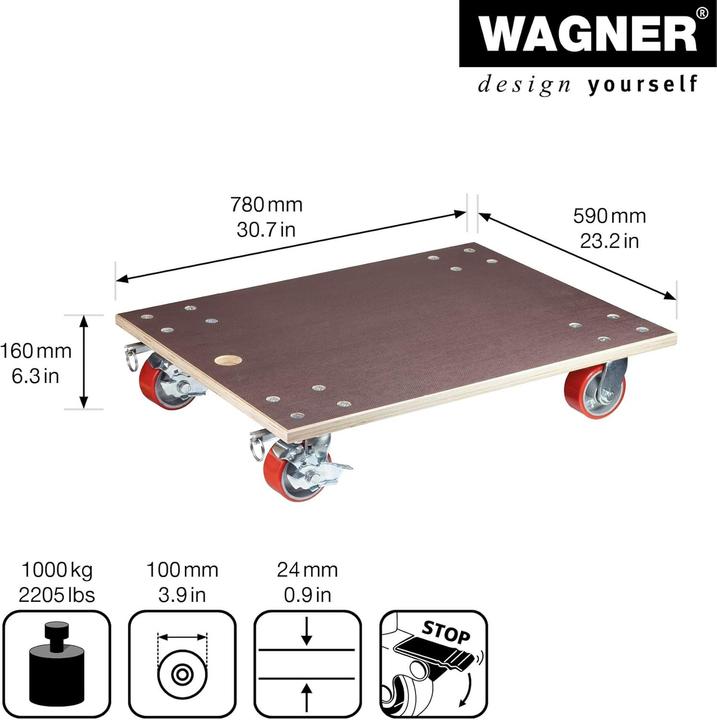 Produktbild Wagner System MM 1348 (1000 kg)