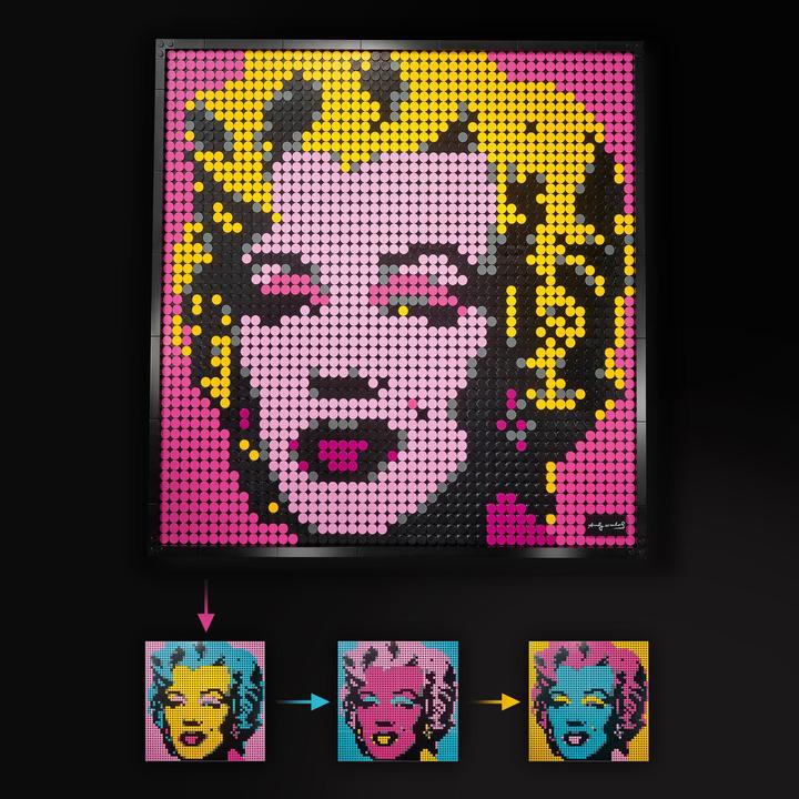 Immagine prodotto LEGO Marilyn Monroe di Andy Warhol (31197, LEGO Art)