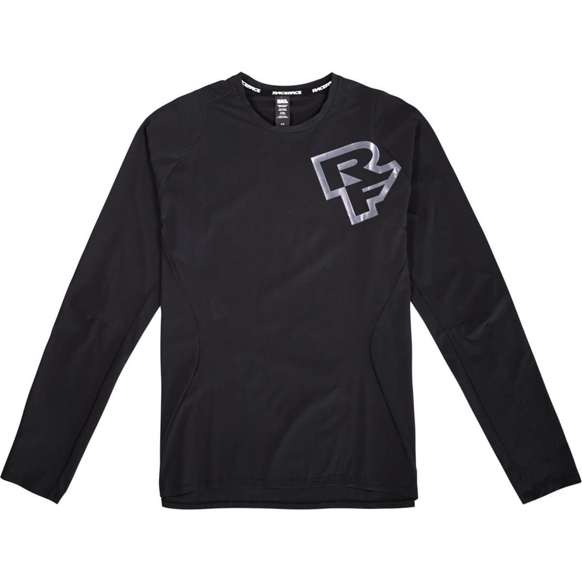 Race Face, Herren, Velotrikot, Conspiracy LS Jersey (L), Schwarz, L