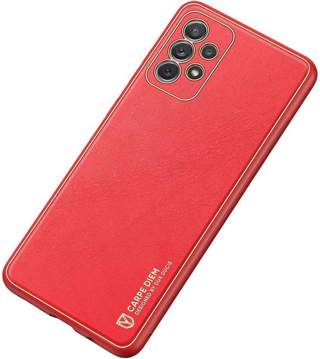 Produktbild Dux Ducis Yolo elegant case made of soft TPU and PU leather for Samsung Galaxy A72 4G red (Samsung Galaxy A72)
