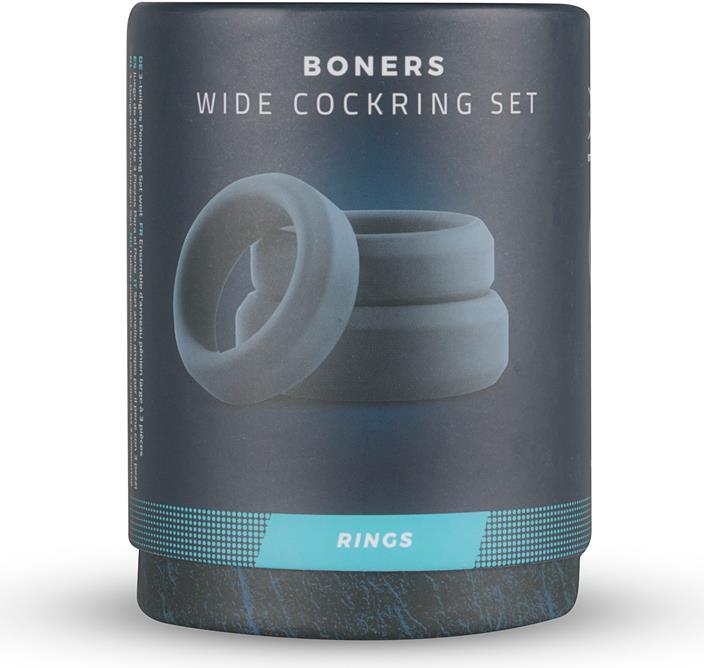 Actual product image Boners Wide Cockring Set (4 cm)