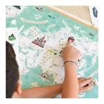 Actual product image Poppik Sticker Learning Poster World Tour