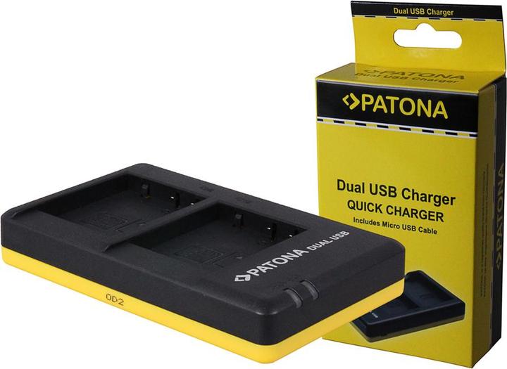 Image du produit Patona Chargeur double FM500H (Chargeur de batterie d'appareil photo)