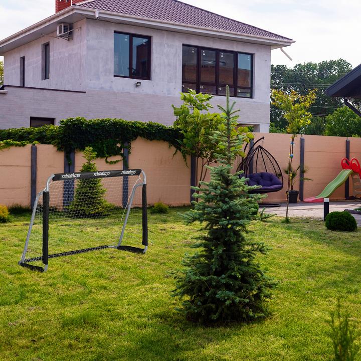 Actual product image Relaxdays 2x soccer goal