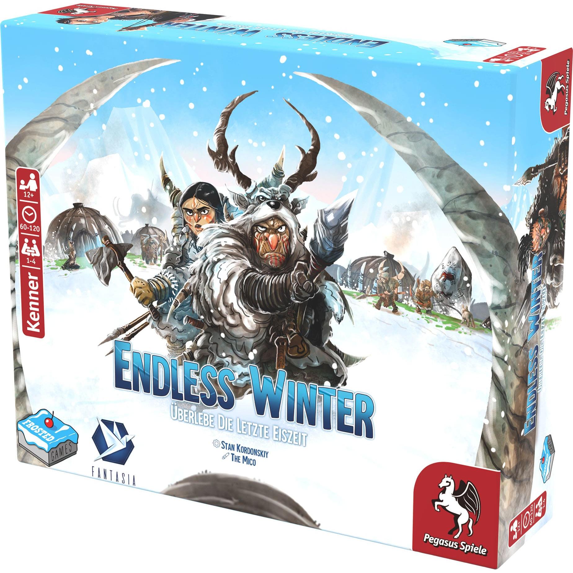 Pegasus 57330G - Endless Winter, Brettspiel, für 1-4 Spieler, ab 12 Jahren (DE-Ausgabe) (Deutsch)