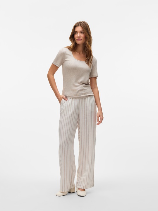 Produktbild Vero Moda VMLINN Mittlere Taille Hose Hose mit weitem Beinschnitt (XXL)